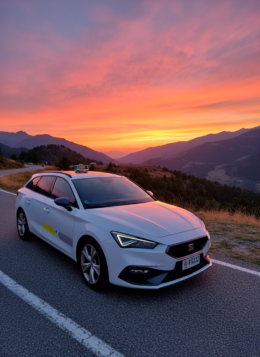 Servicio de taxi en Andorra